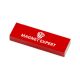 2x Alnico Rectangular Bar Magnets - 0.6kg Pull (12.5 x 5 x 40mm)