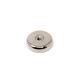 32mm dia x 8mm thick N42 Neodymium Pot Magnet with M6 Internal Thread - 30kg Pull