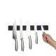 Magnetic Knife Rack - Black Rubber