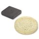 19 x 19 x 5mm thick Y10 Ferrite Magnets - 0.43kg Pull