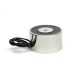 50mm dia x 27mm thick Electromagnet with M5 Mounting Hole - 50kg Pull (24V / 10W)