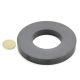 100mm O.D x 50mm I.D x 12mm thick Y30BH Ferrite Ring Magnet - 9kg Pull