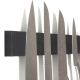 Magnetic Knife Rack - Black Rubber