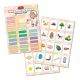 Professor Gauss™ Key Stage 1 Printed Magnet Game - Rhyming & Matching