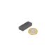 25 x 10 x 5.1mm thick Y10 Ferrite Magnets - 0.52kg Pull