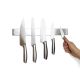 Magnetic Knife Rack - Silver Stainless Steel