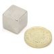 12 x 12 x 12mm thick N42 Neodymium Magnet - 7.4kg Pull