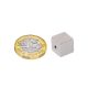 Neodymium Halbach Array Magnet 10 x 10 x 10mm with 2mm hole through the poles