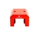 Red Alnico Horseshoe Magnet - 47kg Pull (54 x 83 x 70mm)