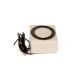 63.5 x 63.5 x 38.1mm thick Electromagnet with 6mm Mounting Hole - 204kg Pull (12V DC / 8W)