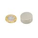 25mm dia x 10mm thick N42 Neodymium Magnet - 16.5kg Pull