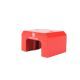 Red Alnico Horseshoe Magnet - 37kg Pull (70 x 41 x 57mm)