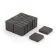 19 x 19 x 5mm thick Y10 Ferrite Magnets - 0.43kg Pull