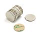 Adhesive 20mm dia x 1.5mm N42 Neodymium Magnet - 2kg Pull