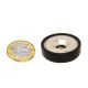 32mm dia A Type Coloured Neodymium Pot Magnets - 36.4kg Pull