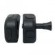 60 x 70 x 25mm Plastic Magnetic Gate Latch with Keys - Black