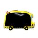 Professor Gaussª School Bus Educational Magnetic Chalkboard Kit