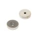 32mm dia x 8mm thick x 5mm c/sink Ferrite Y30BH Pot Magnet - 4.9kg Pull