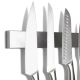 Magnetic Knife Rack - Silver Stainless Steel