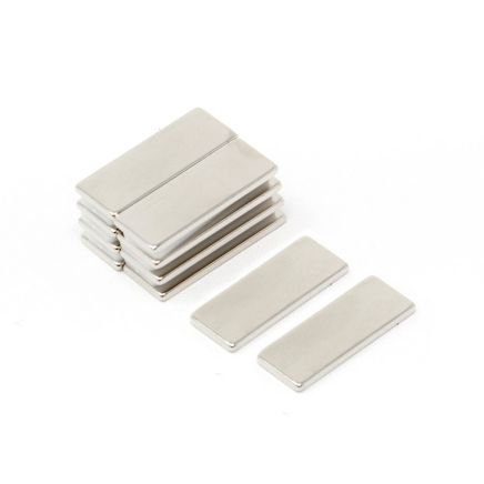 25.4mm x 9.52mm x 1.58mm thick N42 Neodymium Magnet - 2.47kg Pull - Licensed Material