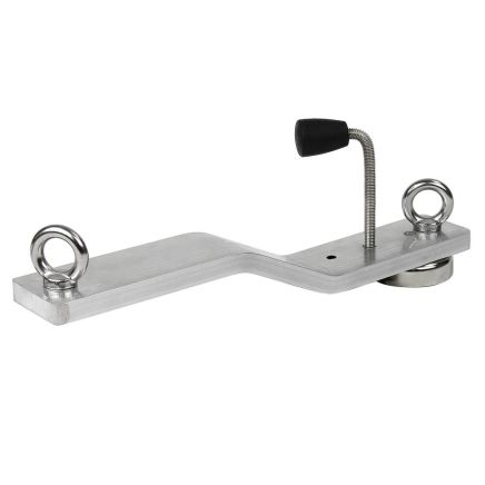 Diving Magnet with Aluminium Handle & Eyebolt - 139kg to 278kg Pull