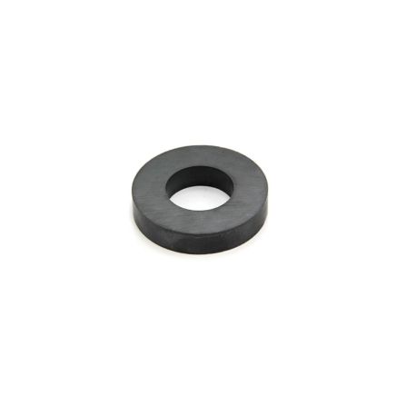 60mm O.D x 24mm I.D x 8mm thick Y30BH Ferrite Ring Magnet - 2.4kg Pull