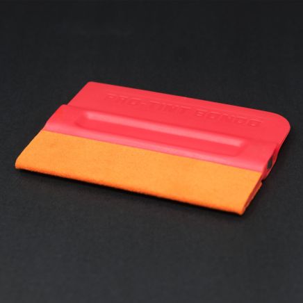 MagWrap™ Red Pro-Tint Bondo Magnetic Squeegee with Suede