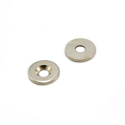 16mm dia x 2mm thick x 5mm c/sink Steel Disc