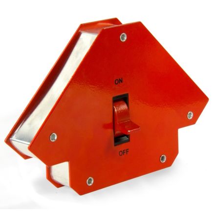 Large Switchable Multi-Angle Welding Magnet (45¡ x 90¡ x 135¡) - 24kg / 55lbs