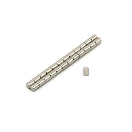 3mm dia x 4mm thick N42 Neodymium Magnet - 0.3kg Pull