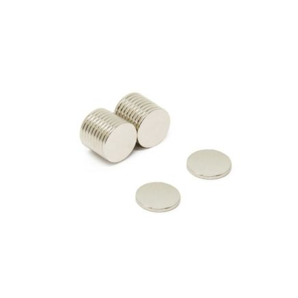 10mm dia x 1mm thick N35 Neodymium Magnet - 0.51kg Pull