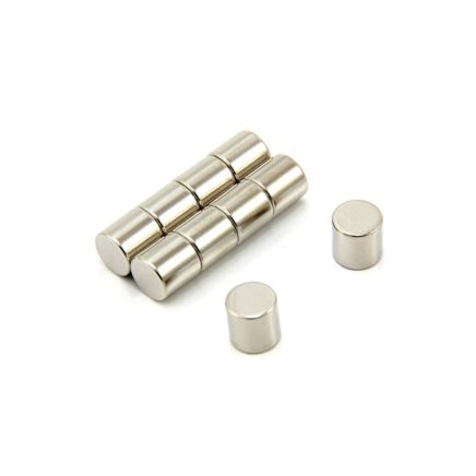 10mm dia x 10mm thick N42 Neodymium Magnet - 3.9kg Pull