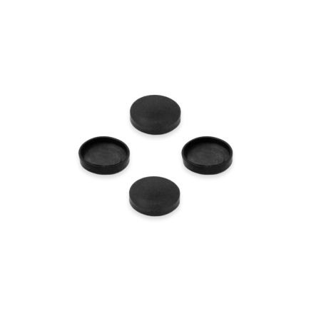 Rubber Cap Suitable for 16mm dia Magnets (17mm dia x 3mm high x 0.5mm thick)