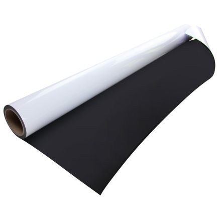 FerroFlex® Ultra 1200mm Wide Flexible Ferrous Sheet - Cling / Gloss White Dry-Wipe