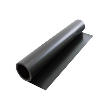 FerroFlex® 620mm Wide Flexible Ferrous Sheet - Self-Adhesive / Black