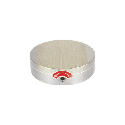 200mm dia x 52mm Round Magnetic Chuck - Fine Pole Pitch