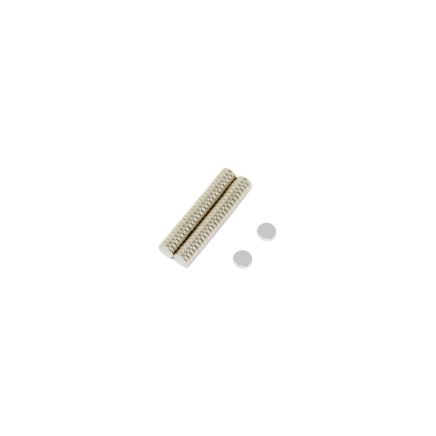 4mm dia x 1mm thick N42 Neodymium Magnet - 0.21kg Pull