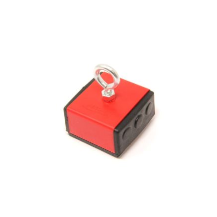 Plastic Covered Holding Magnet - 45kg Pull