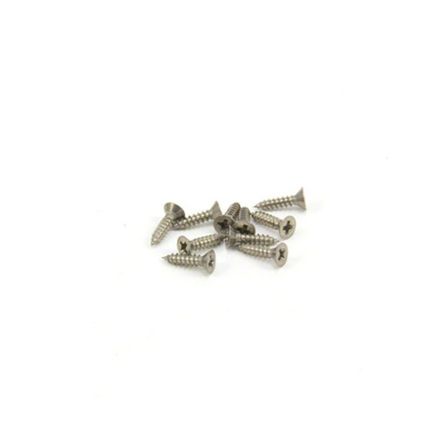 6mm dia head x 2.9mm dia thread x 13mm long Stainless Steel Screws