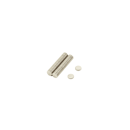 5mm dia x 1mm thick N42 Neodymium Magnet - 0.3kg Pull