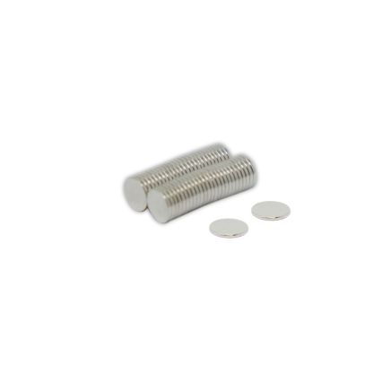 4mm dia x 0.5mm thick N42 Neodymium Magnet - 0.09kg Pull