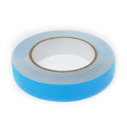 SteelFlex® 25mm Wide Steel Tape - Gloss White & Foam Adhesive