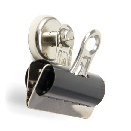 70mm wide Heavy Duty Bulldog Clip Magnet - 34kg Pull