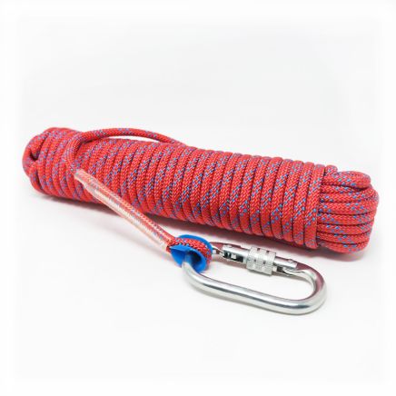 8mm dia Magnet Fishing Rope - 20m Length (1,800kg Breaking Strength)