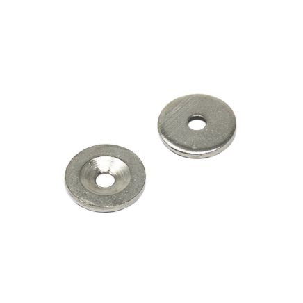 18mm dia x 2mm thick x 4.2mm c/sink Steel Disc