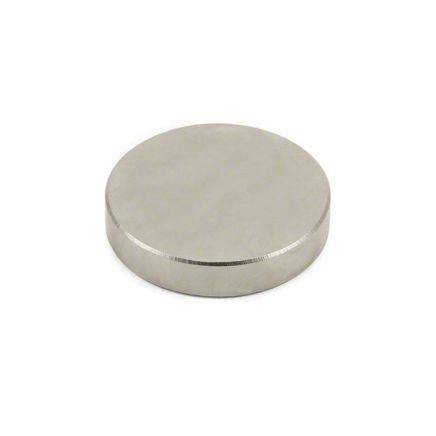 50mm dia x 10mm thick Ultra High Performance N52 Neodymium Magnet - 42kg Pull