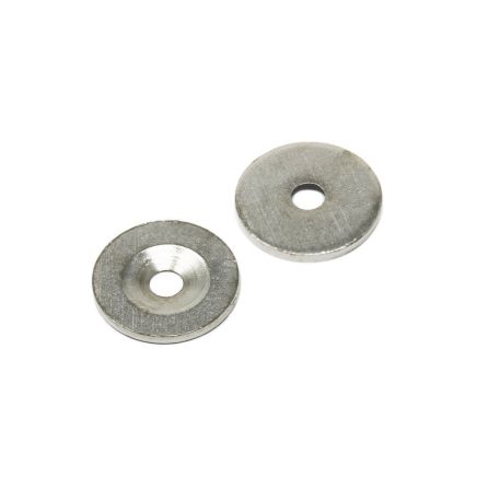 23mm dia x 2mm thick x 5mm c/sink Steel Disc