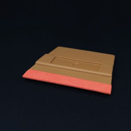 MagWrap™ 9.5cm x 6.8cm Gold Magnetic Trapezoid Squeegee with Suede