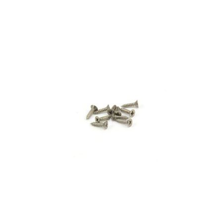 4mm dia head x 2mm dia thread x 9.5mm long Stainless Steel Screws