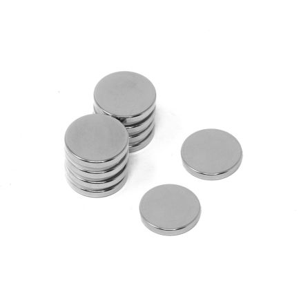 20.63mm dia x 3.17mm thick N42 Neodymium Magnet - 3.9kg Pull - Licensed Material